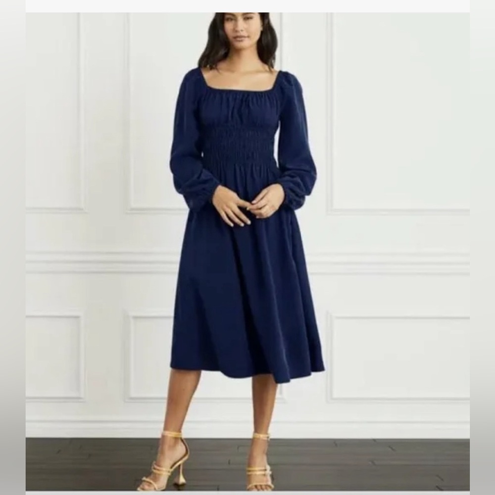 NWT Hill House Jasmine Nap Dress, Navy size M